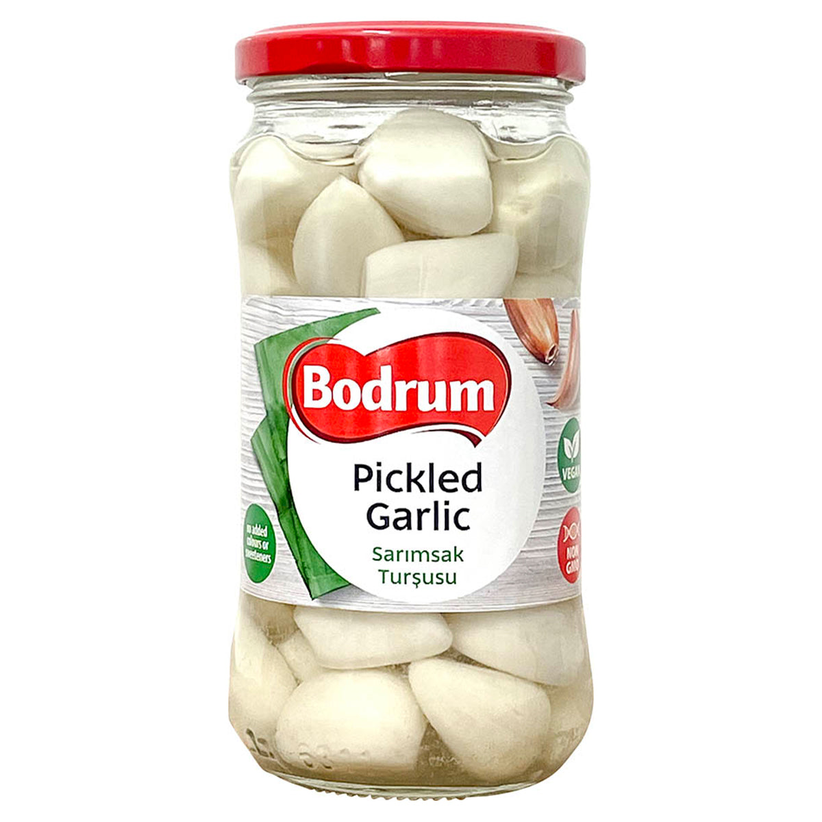 Bodrum - Garlic with Vinegar - 340g - Continental Food Store Bodrum - Garlic with Vinegar - 340g - Continental Food Store