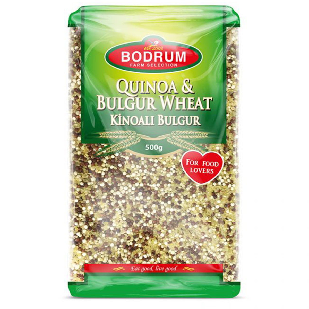 Bodrum - Quinoa, Bulgur & Wheat Mix - 500g - Continental Food Store Bodrum - Quinoa, Bulgur & Wheat Mix - 500g - Continental Food Store