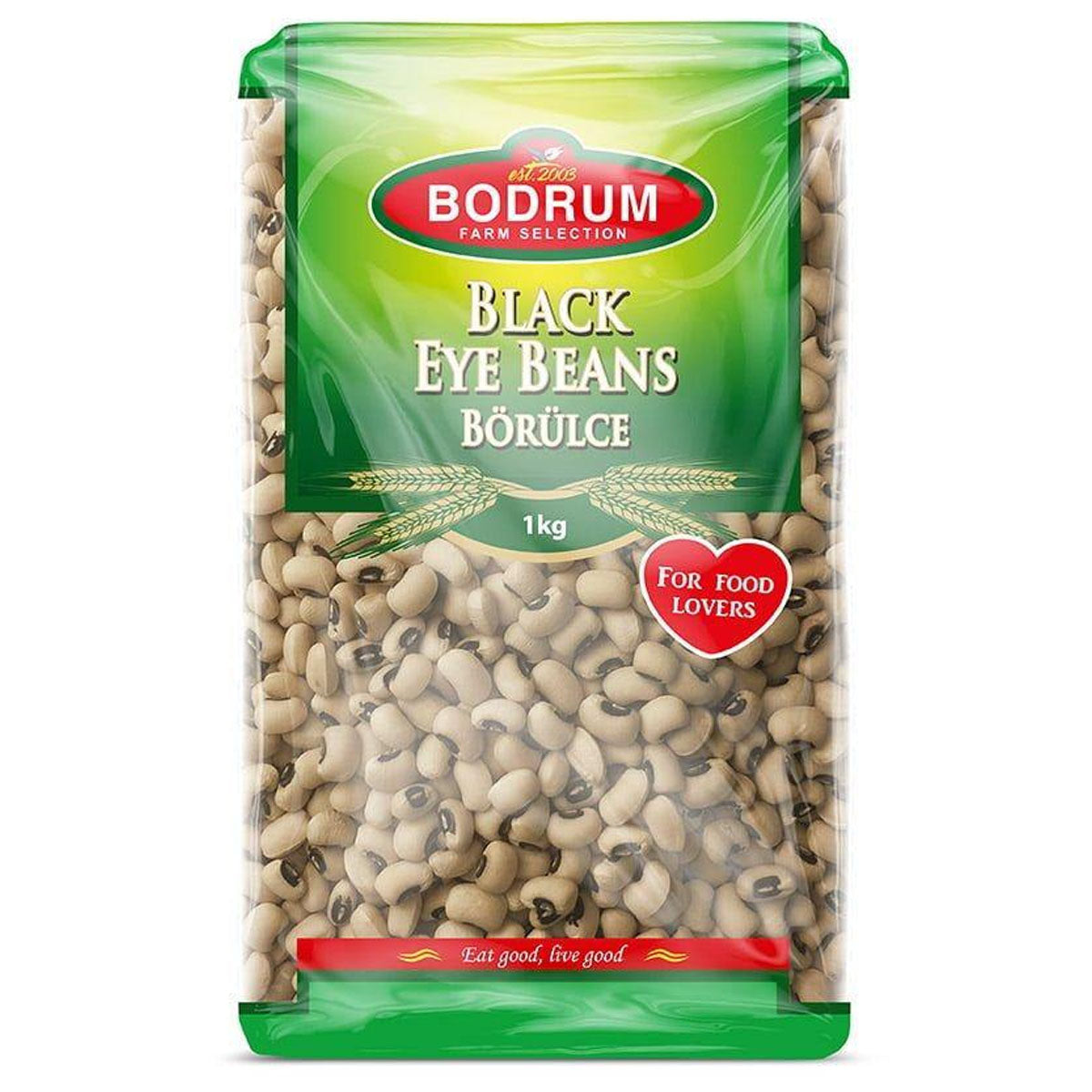 Bodrum - Black Eye Beans - 1kg - Continental Food Store Bodrum - Black Eye Beans - 1kg - Continental Food Store