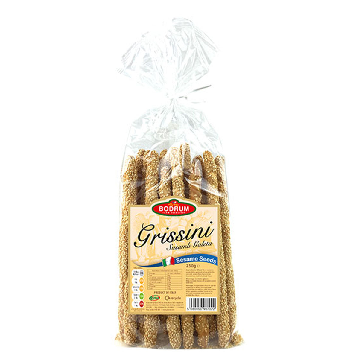 Bodrum - Grissini Sesame - 250g - Continental Food Store Bodrum - Grissini Sesame - 250g - Continental Food Store