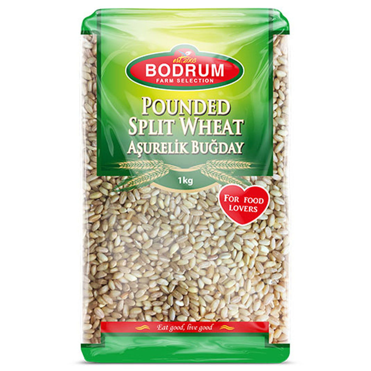 Bodrum - Pounded Split Wheat - 1kg - Continental Food Store