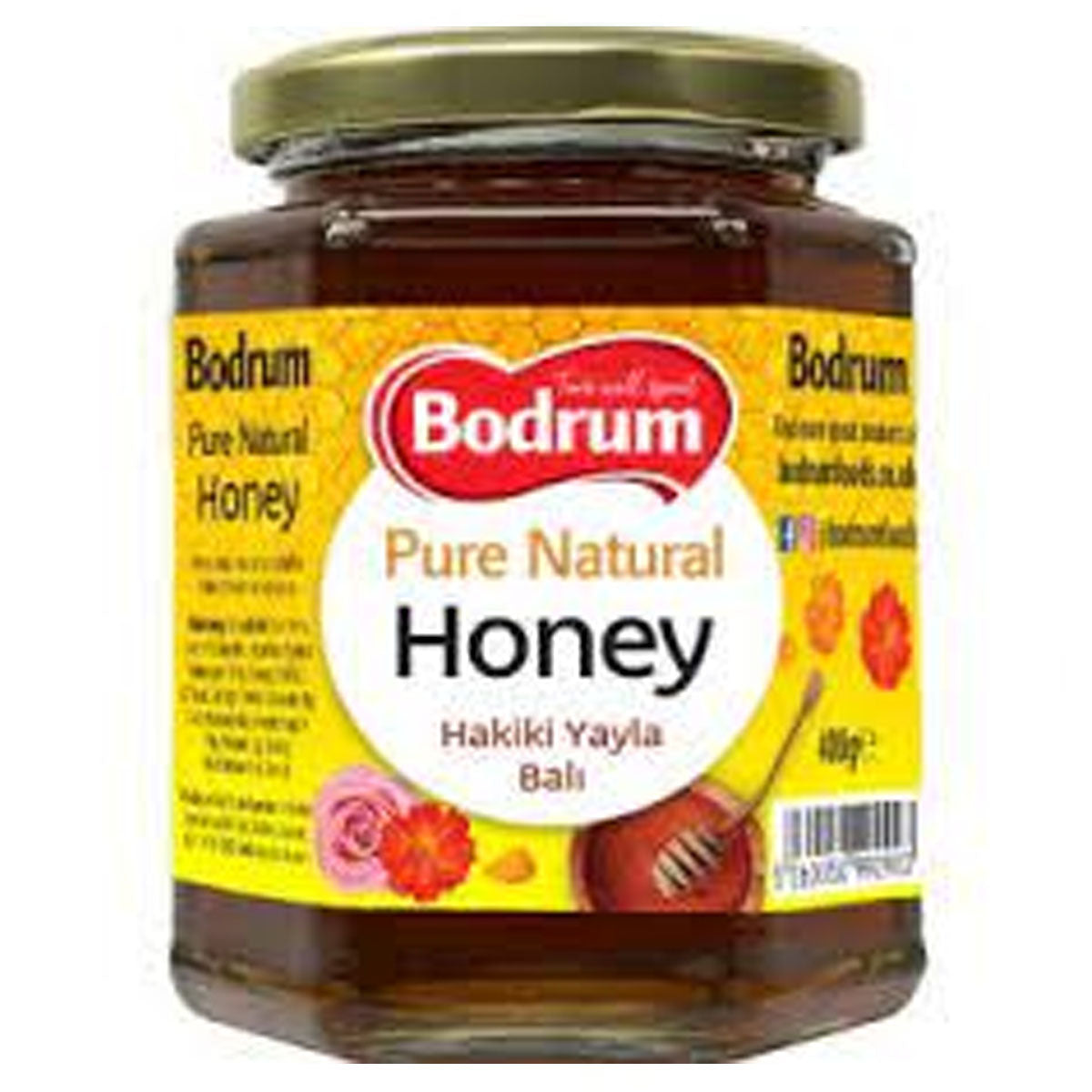 Bodrum - Pure Natural Honey - 400g - Continental Food Store