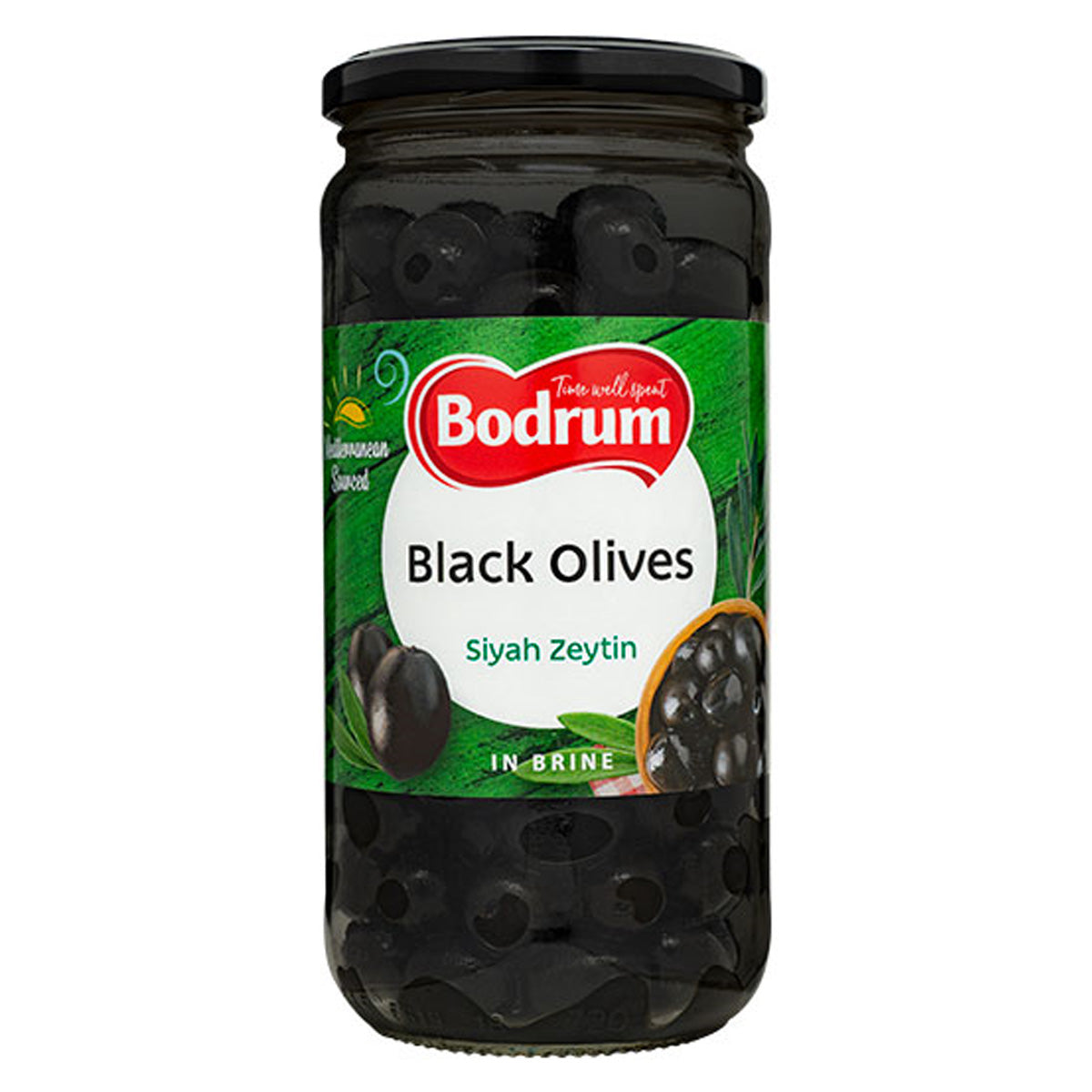 Bodrum - Whole Black Olives - 720g - Continental Food Store Bodrum - Whole Black Olives - 720g - Continental Food Store