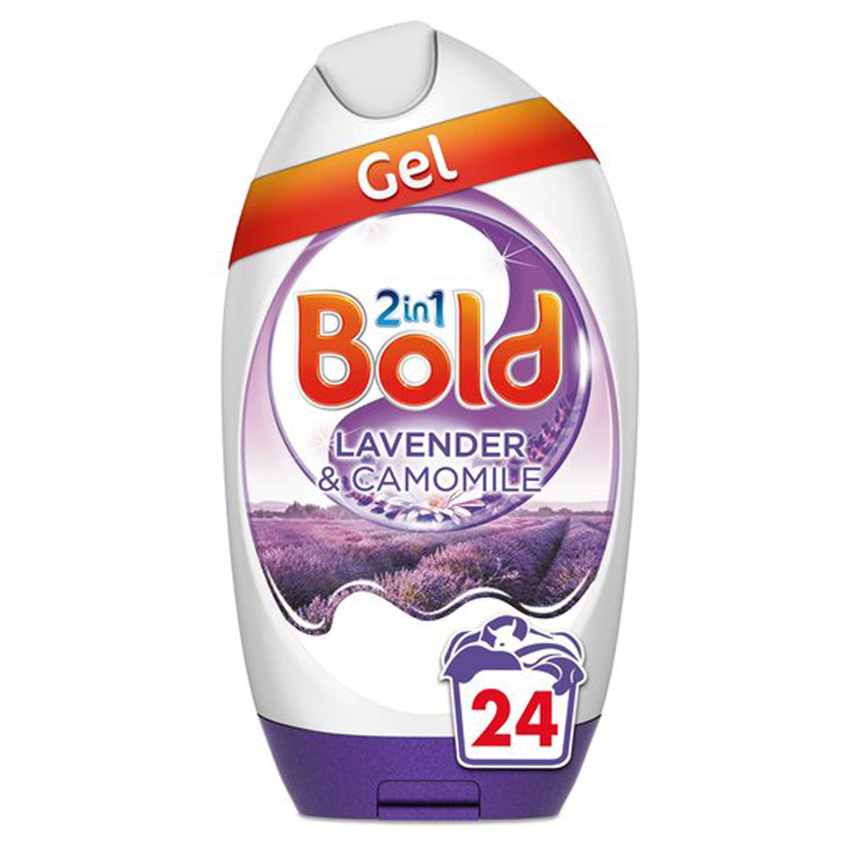 Bold - Lavender and Camomile Washing Gel With Lenor  - 24 Washes/888ml - Continental Food Store