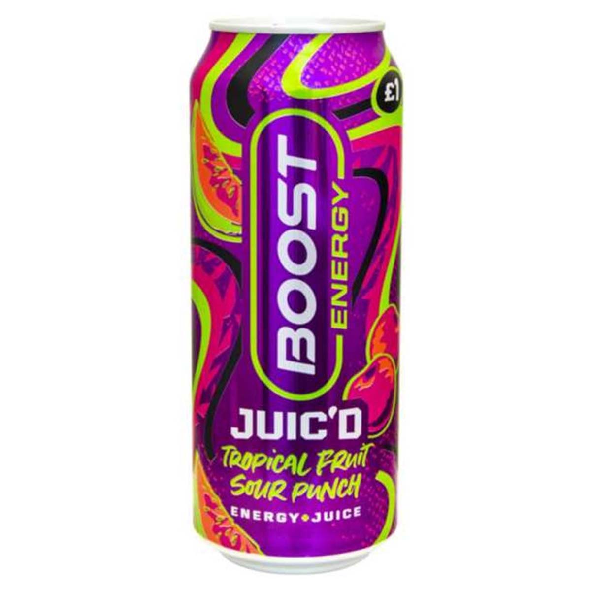 Boost - Energy Tropical Fruit Sour Juic'd - 500ml - Continental Food Store Boost - Energy Tropical Fruit Sour Juic'd - 500ml - Continental Food Store