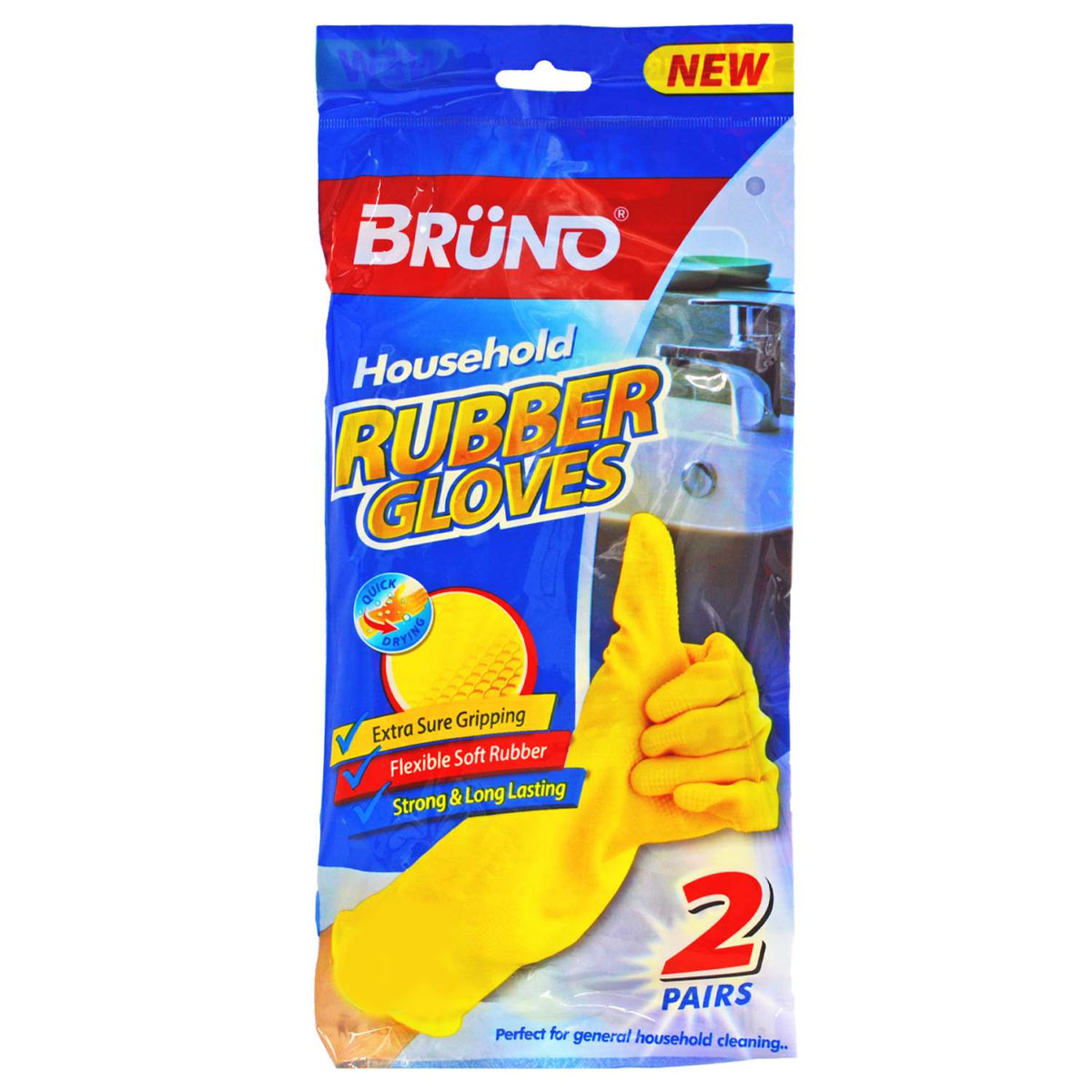 Bruno - Rubber Gloves - L - Continental Food Store