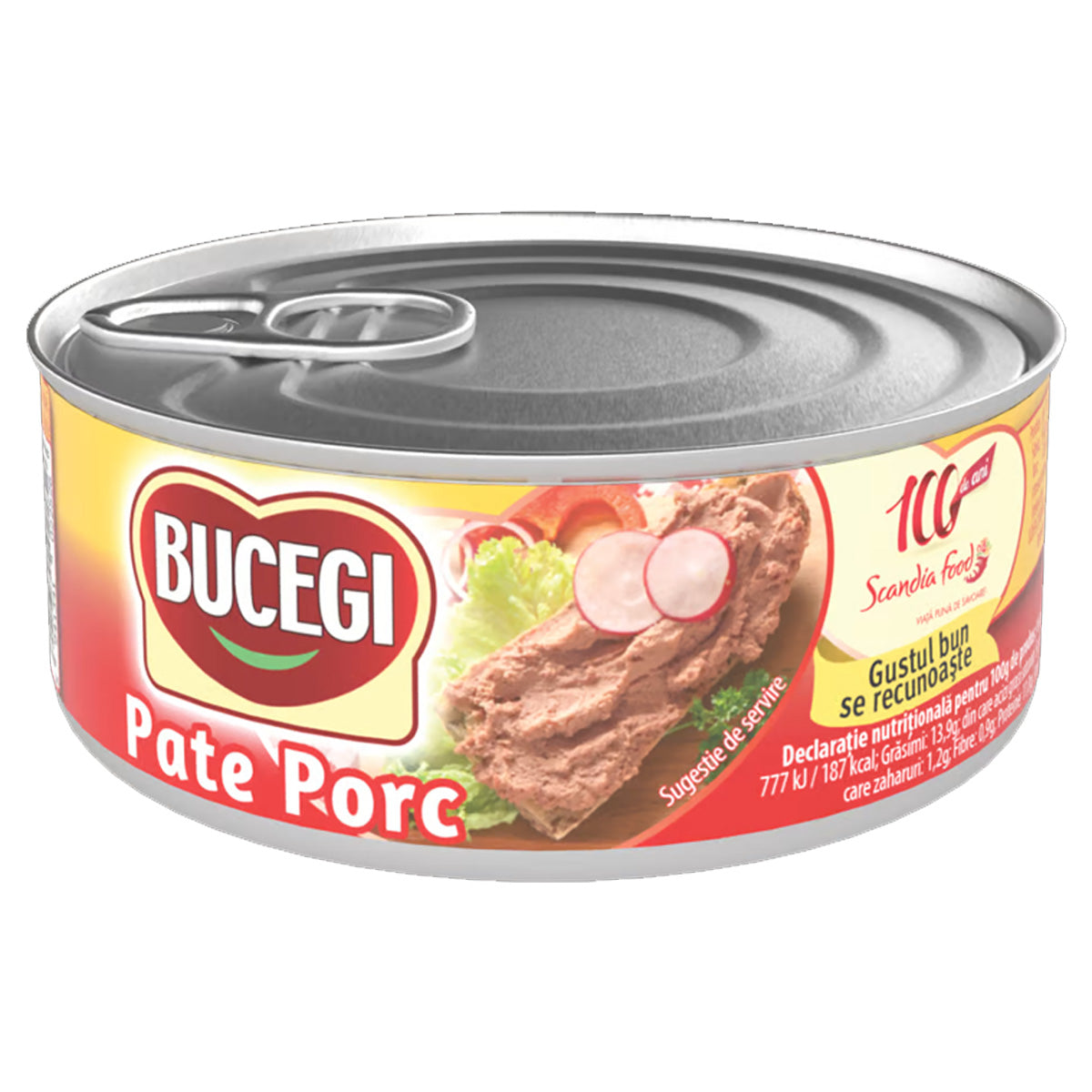 Bucegi - Pork Liver Pate (Pate Porc) - 120g - Continental Food Store