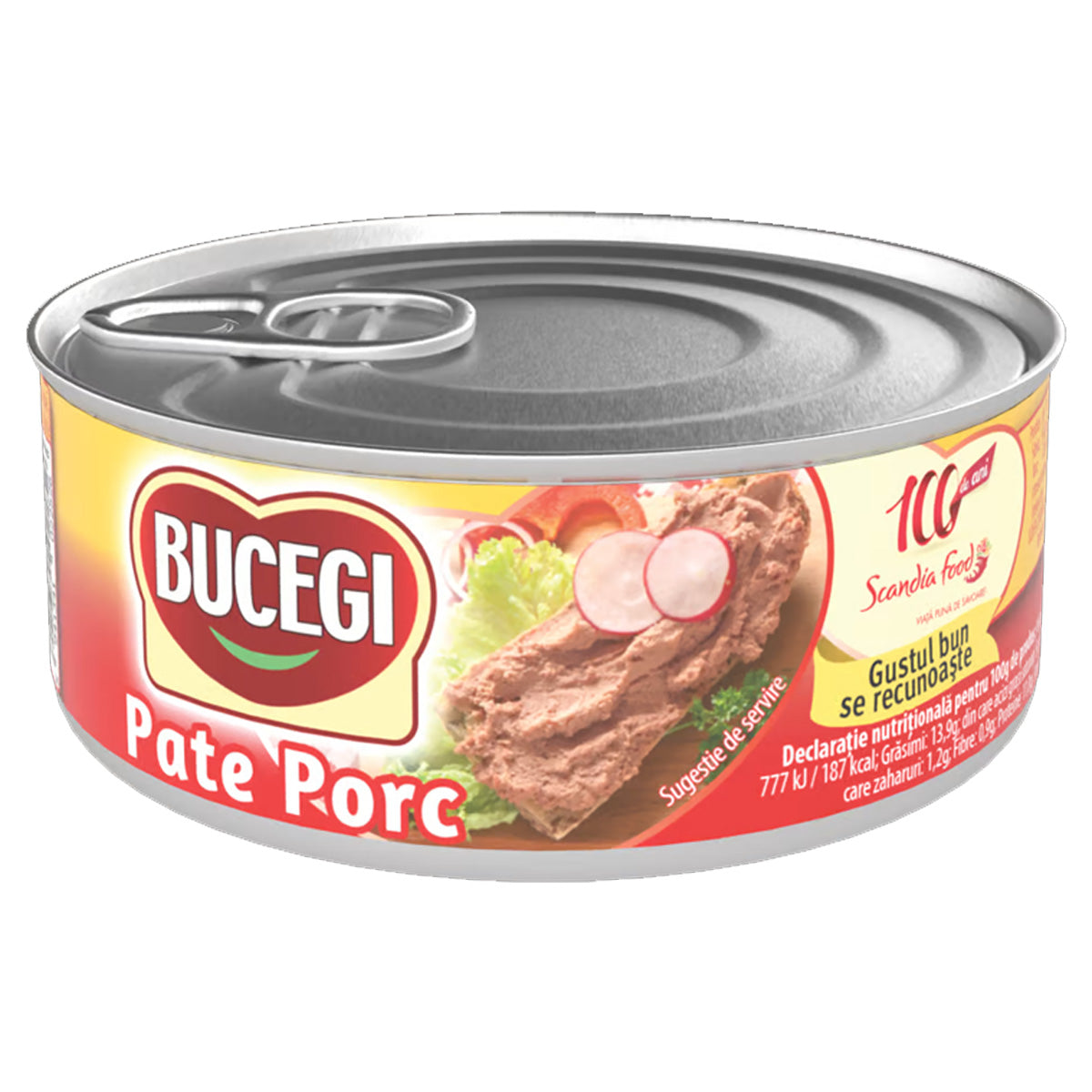 Bucegi - Pork Liver Pate (Pate Porc) - 120g - Continental Food Store Bucegi - Pork Liver Pate (Pate Porc) - 120g - Continental Food Store