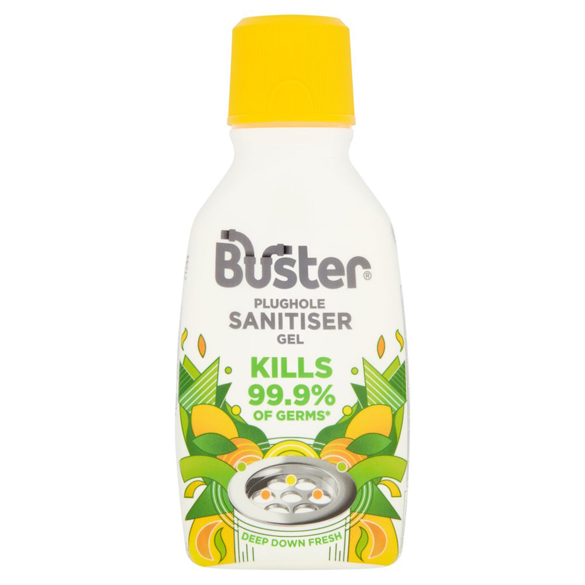 Buster - Plughole Sanitiser Gel - 300ml kills 99% of germs.