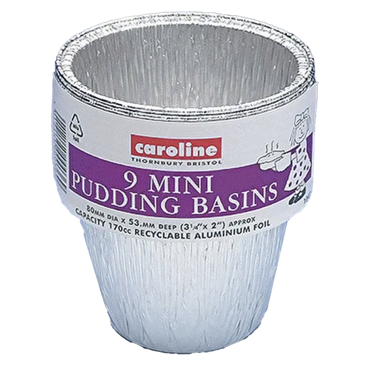 Caroline - Mini Pudding Basins - 10 Pack - Continental Food Store