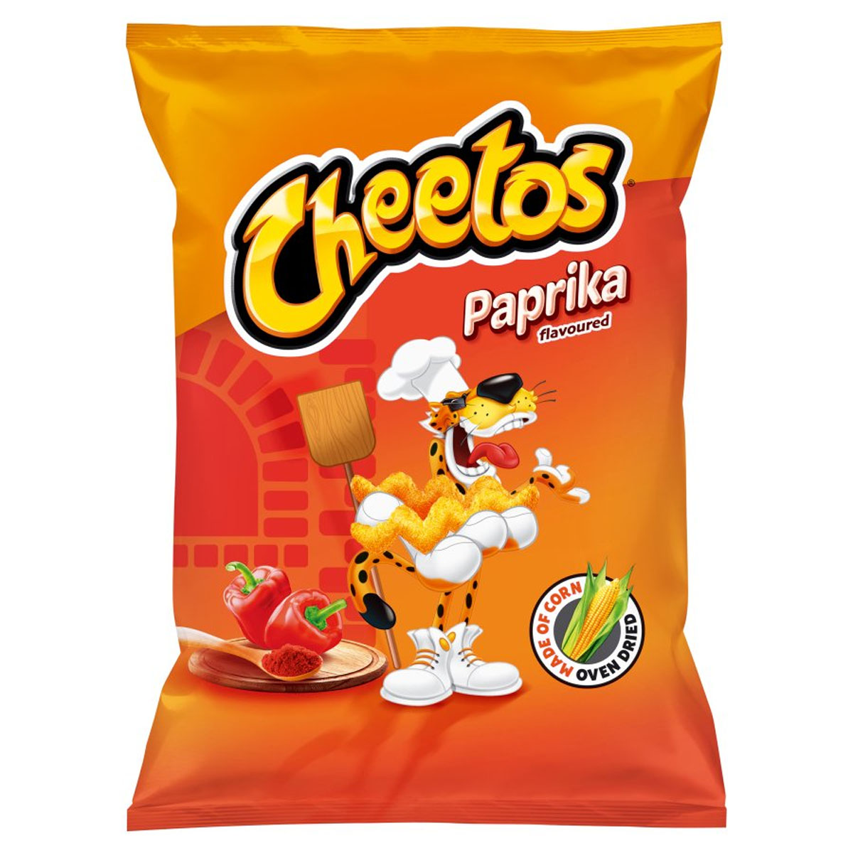 Cheetos - Family Bag Paprika Flavoured - 130g - Continental Food Store Cheetos - Family Bag Paprika Flavoured - 130g - Continental Food Store
