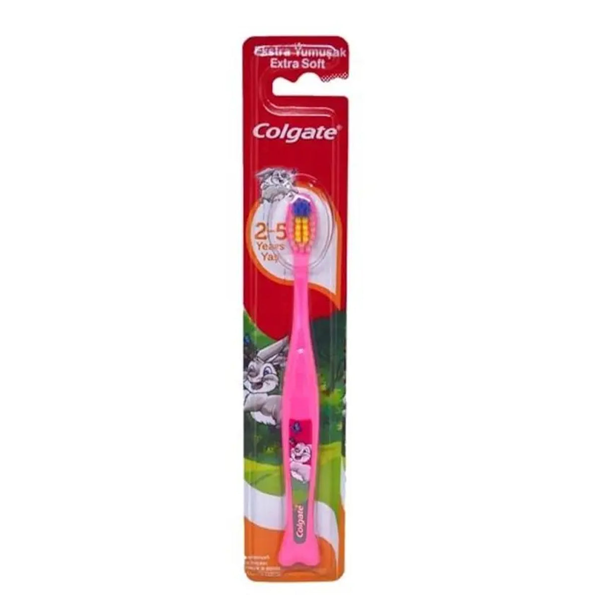 A Colgate - Extra Soft Toothbrush (Kid) - 1pcs in a package.
