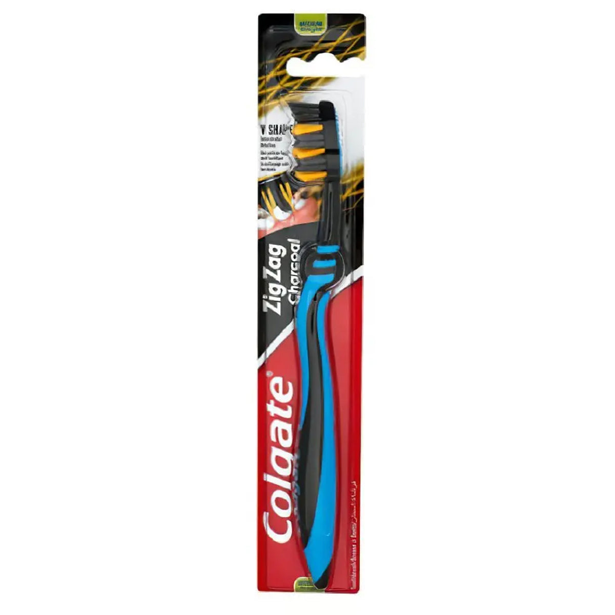 Colgate - ZigZag Charcoal Toothbrush - Continental Food Store