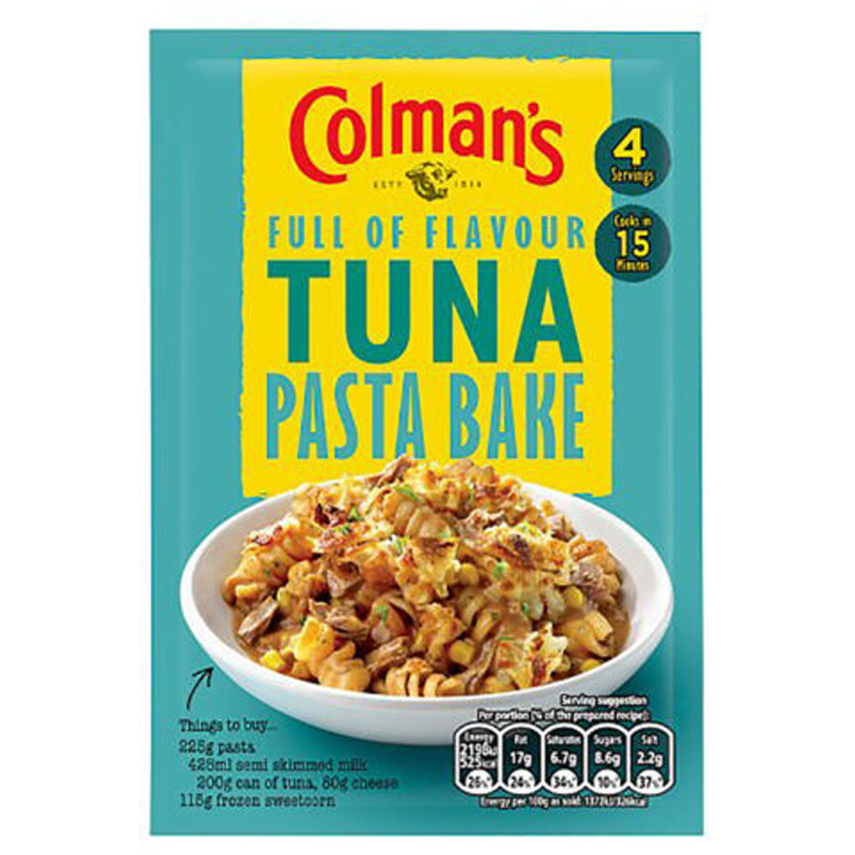 Colman's - Tuna Pasta Bake Mix - 44g - Continental Food Store