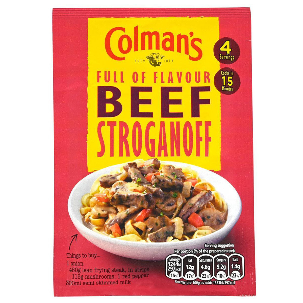Colman's - Beef Stroganoff Mix - 40g - Continental Food Store