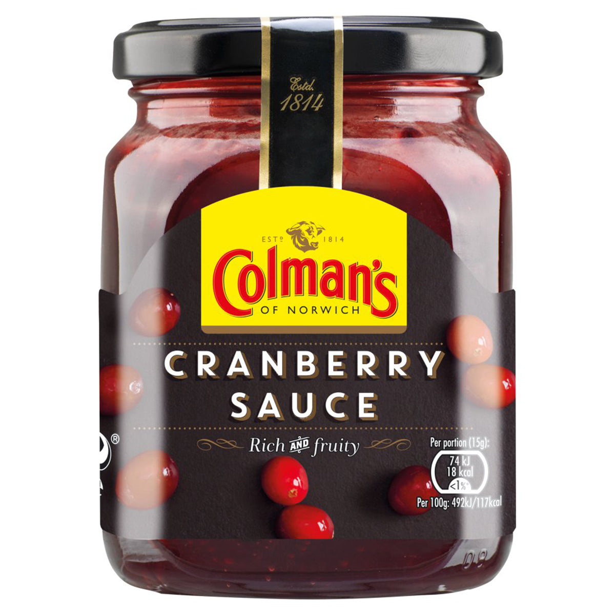 Colmans - Cranberry Sauce - 165g - Continental Food Store