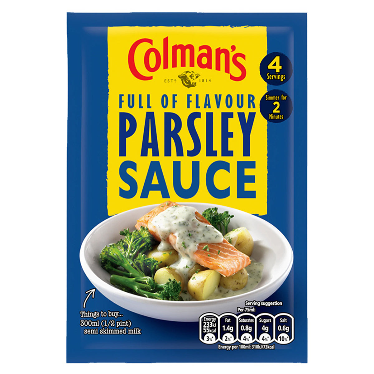 Colmans - Parsley Sauce - 40g - Continental Food Store