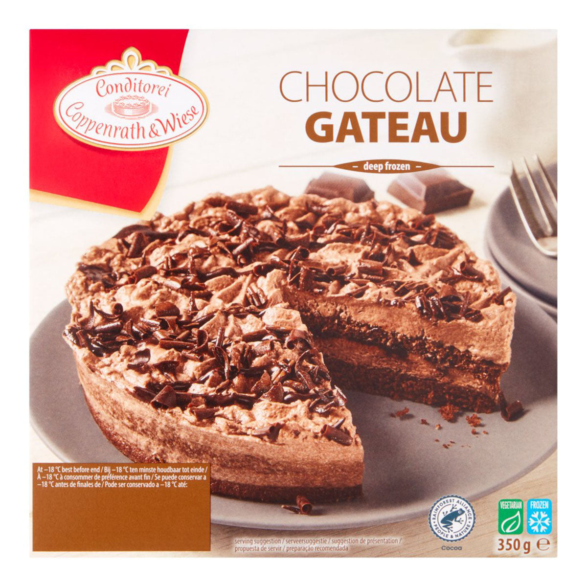 Conditorei Coppenrath & Wiese - Chocolate Gateau - 350g - Continental Food Store Conditorei Coppenrath & Wiese - Chocolate Gateau - 350g - Continental Food Store
