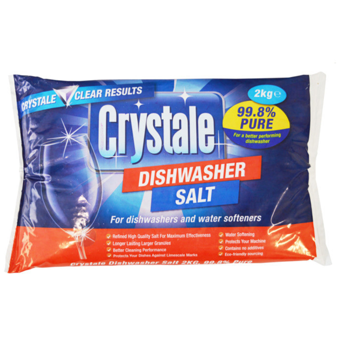 Crystale - Dishwasher Salt - 2kg - Continental Food Store Crystale - Dishwasher Salt - 2kg - Continental Food Store