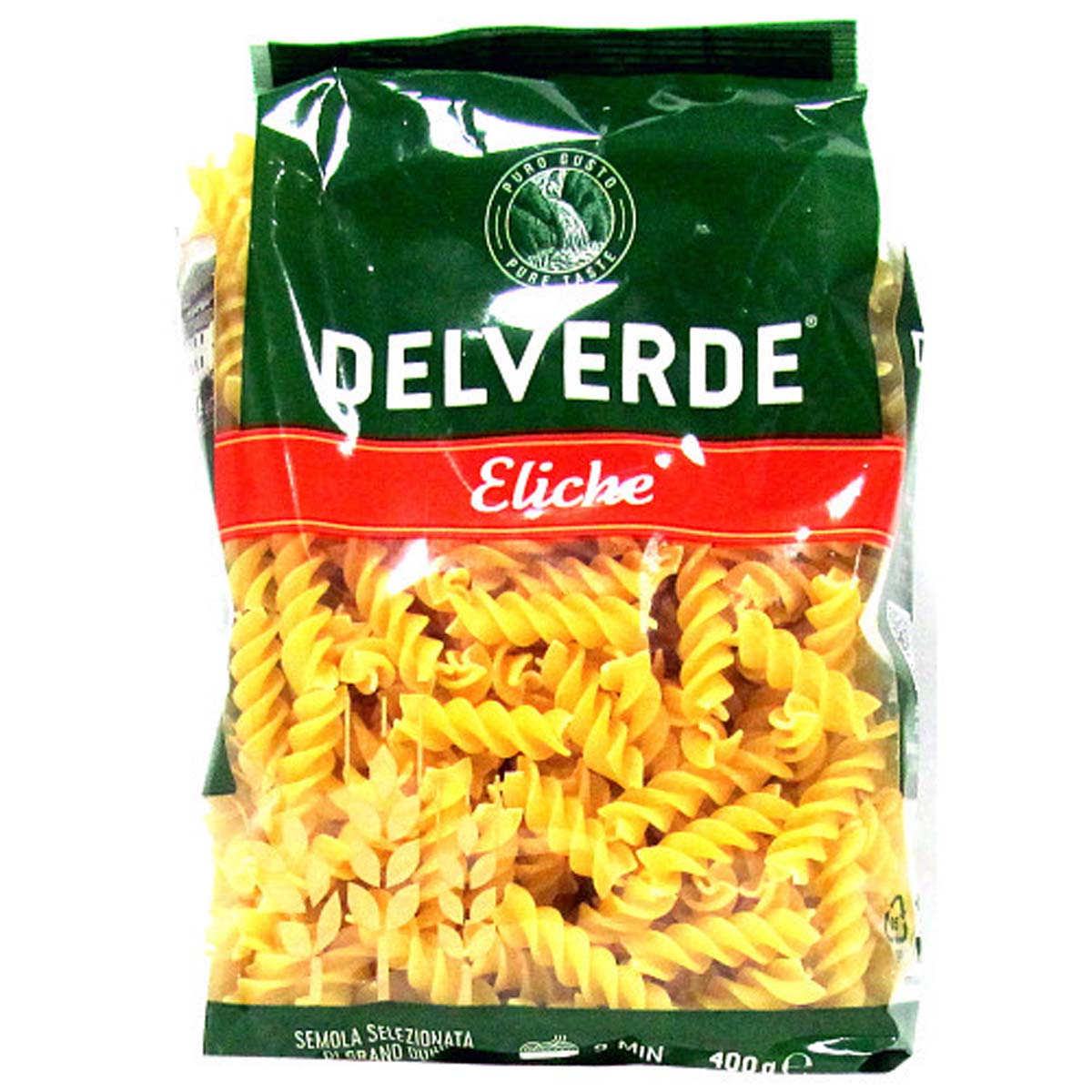 Del Verde - Eliche Fusilli Pasta - 400g - Continental Food Store Del Verde - Eliche Fusilli Pasta - 400g - Continental Food Store