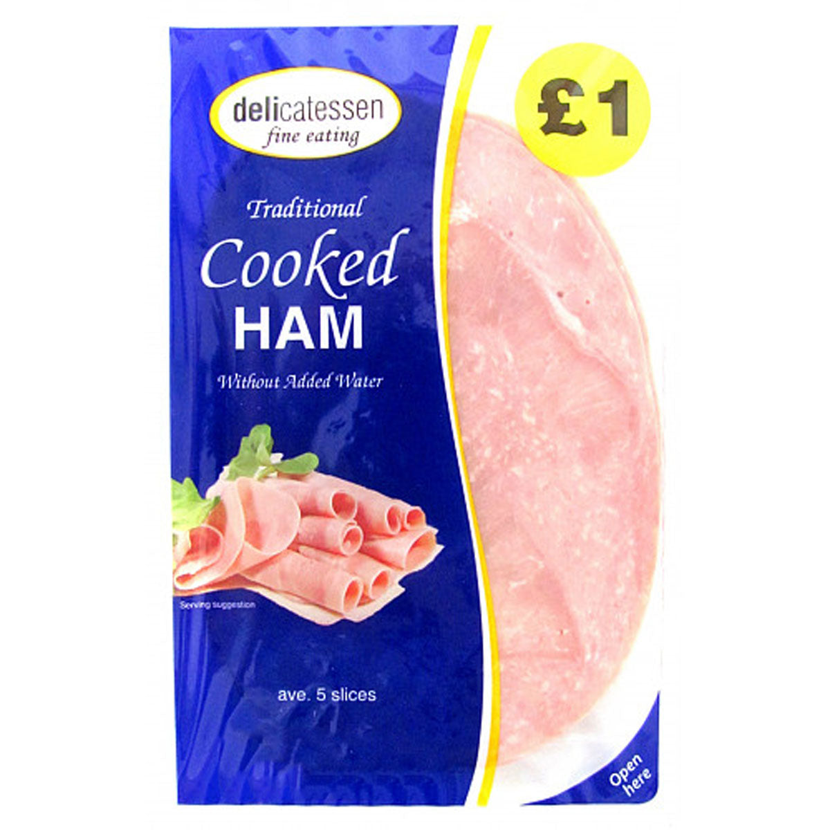 Delicatessen - Fine Eating Traditional Cooked Ham - 90g - Continental Food Store