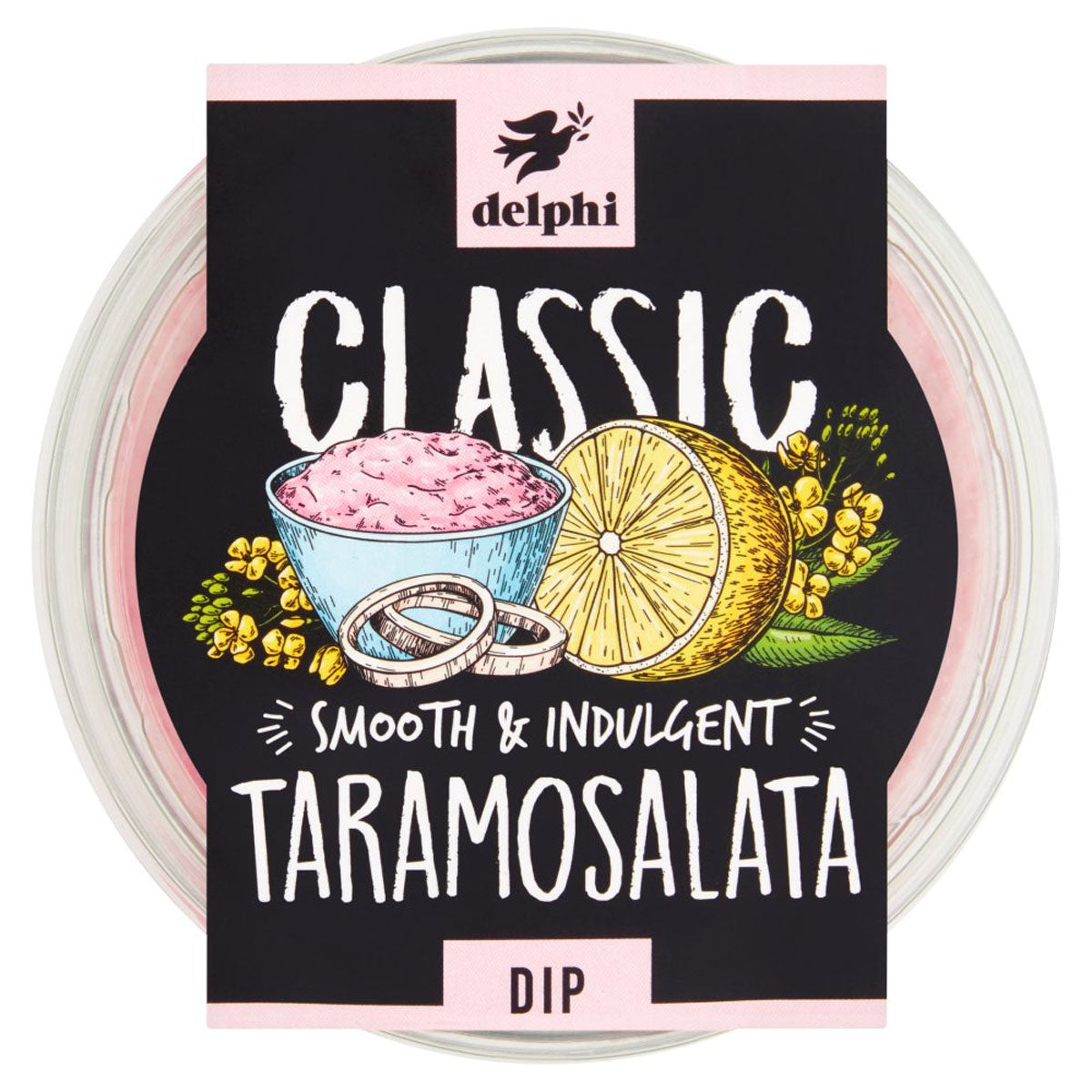 Delphi - Classic Smooth & Indulgent Taramosalata Dip - 170g - Continental Food Store