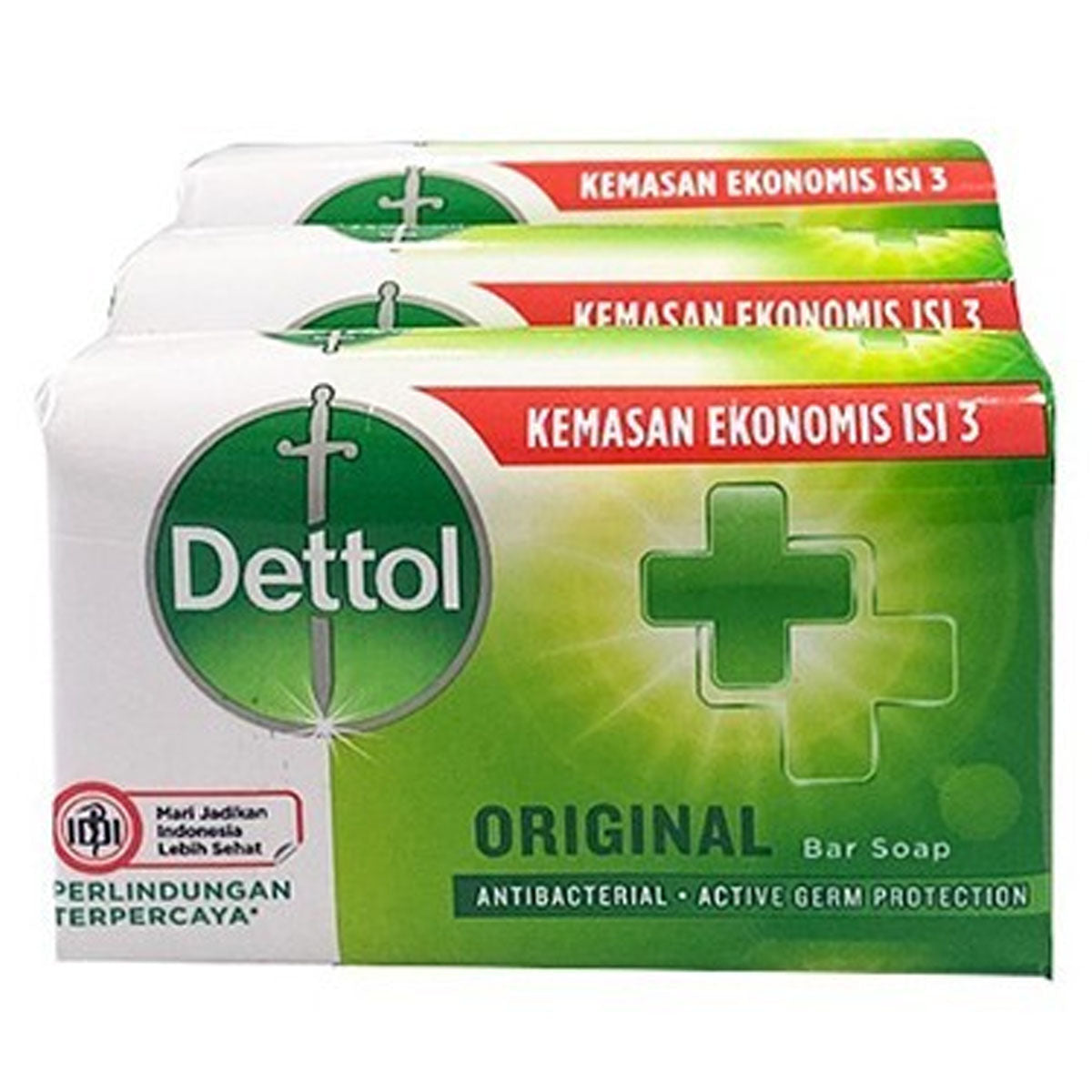 Dettol - Original Bar Soap - 3pcs - Continental Food Store