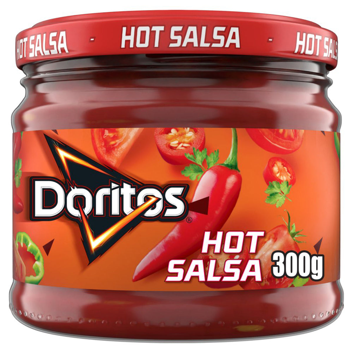Doritos - Hot Salsa Sharing Dip - 300g - Continental Food Store Doritos - Hot Salsa Sharing Dip - 300g - Continental Food Store