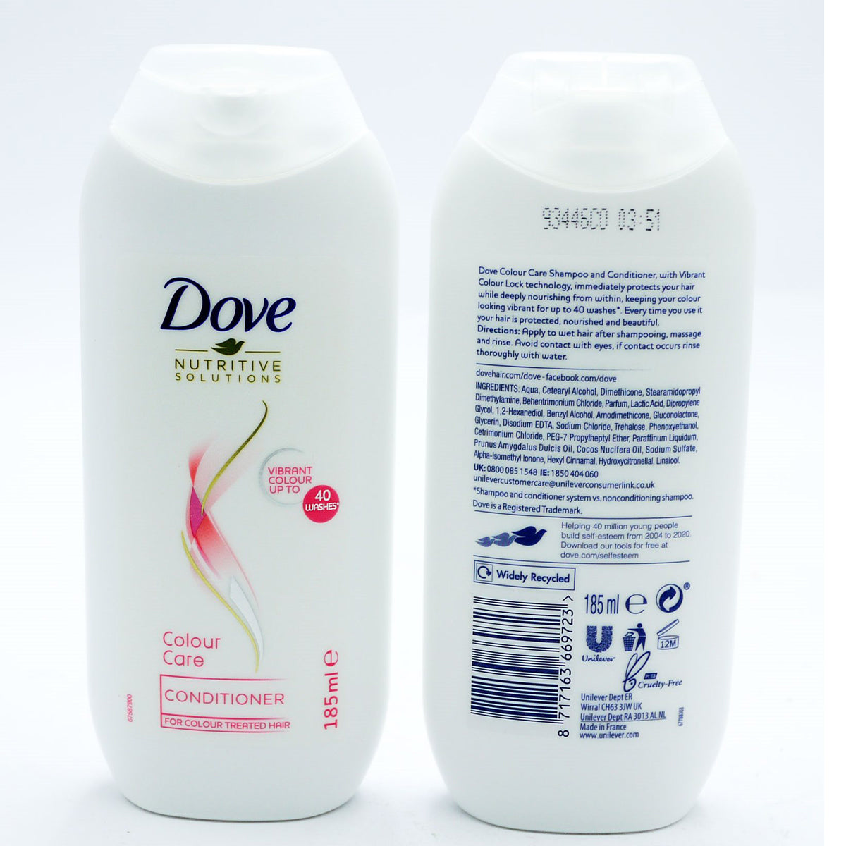 Dove - Conditioner Colour Care - 185ml - Continental Food Store