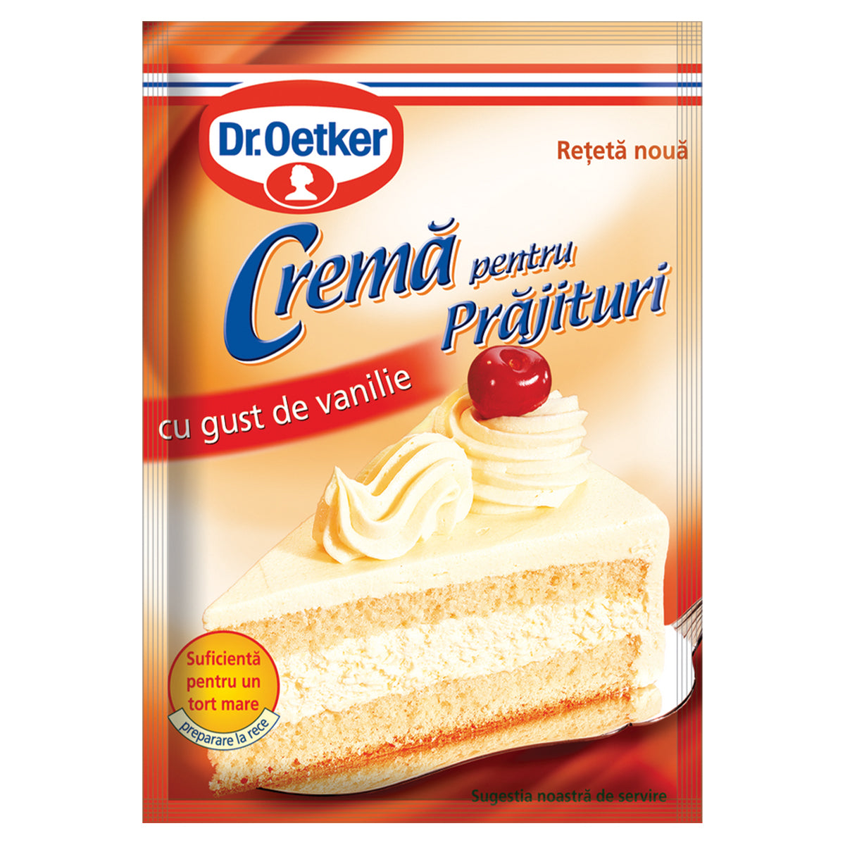 Dr.Oetker - Vanilla Flavour Cream Cake Mix - 50g creme pâtisserie.