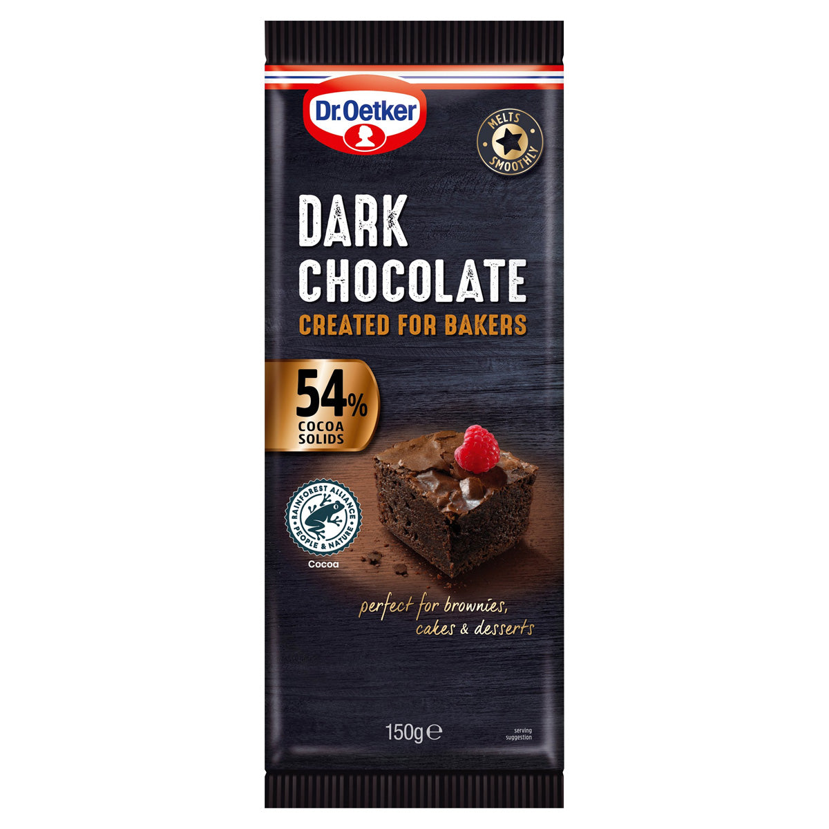Dr Oetker - Baking Dark Chocolate 54% - 150g - Continental Food Store