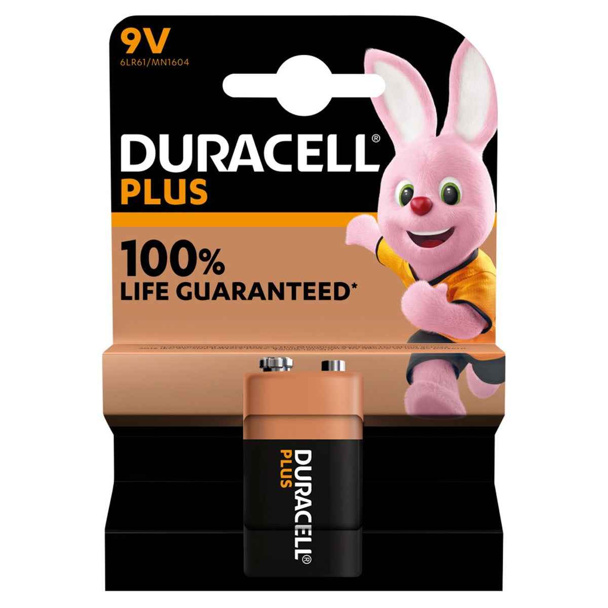 Duracell - Plus Power 9V Battery - 1 Pack - Continental Food Store