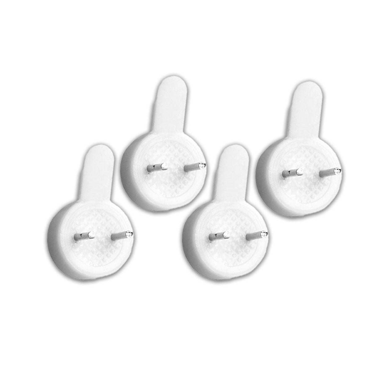 Duralon - Hard Wall Small Hooks - 4 Pack - Continental Food Store Duralon - Hard Wall Small Hooks - 4 Pack - Continental Food Store