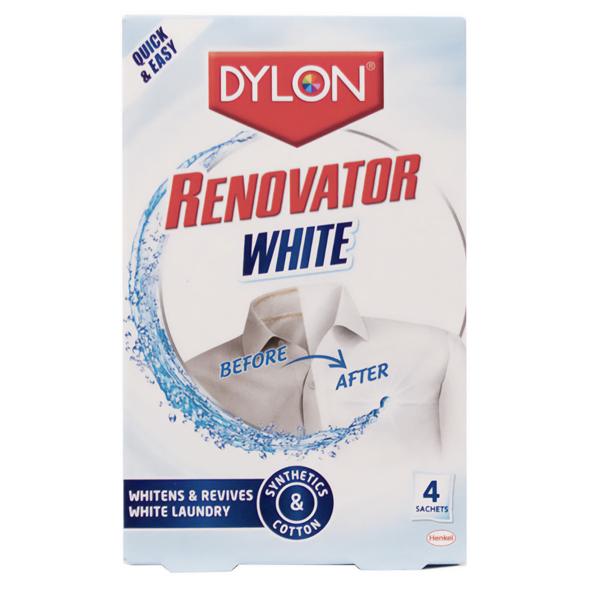 Dylon - Renovator White - 4 Sachets - Continental Food Store