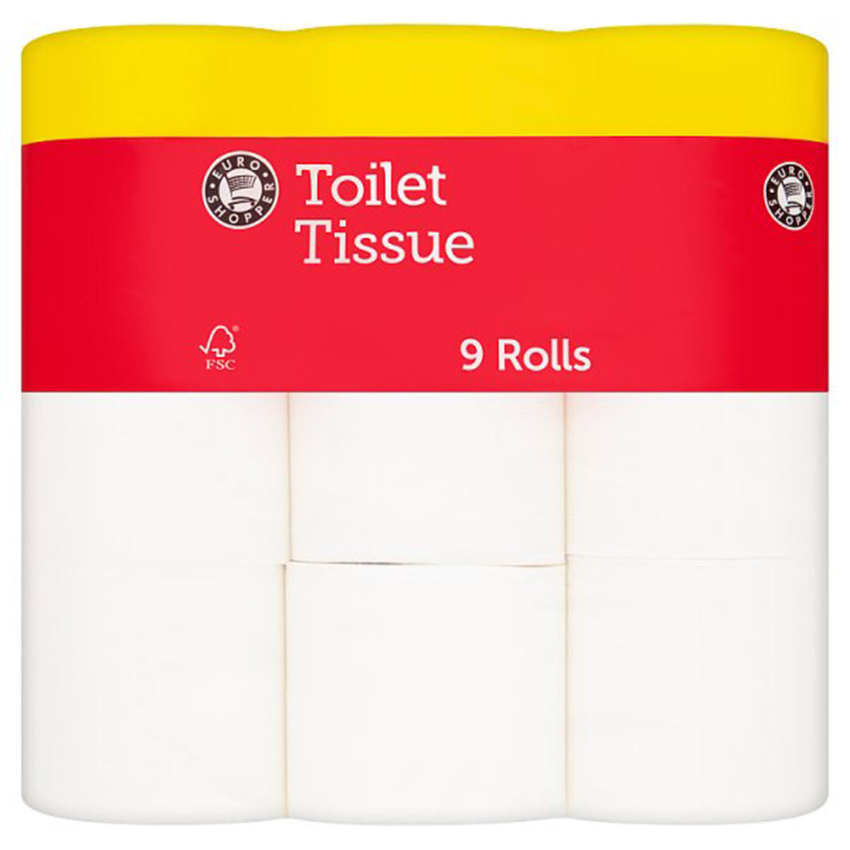 Euro Shopper - Toilet Tissue - 9 Rolls - Continental Food Store