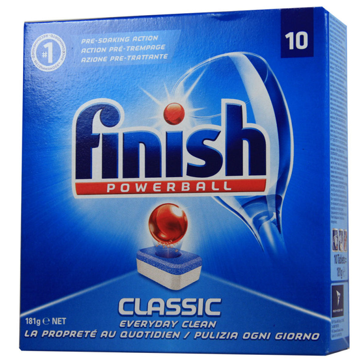 Finish - Powerbal Classic Dishwasher tablets - 10 pcs - Continental Food Store Finish - Powerbal Classic Dishwasher tablets - 10 pcs - Continental Food Store