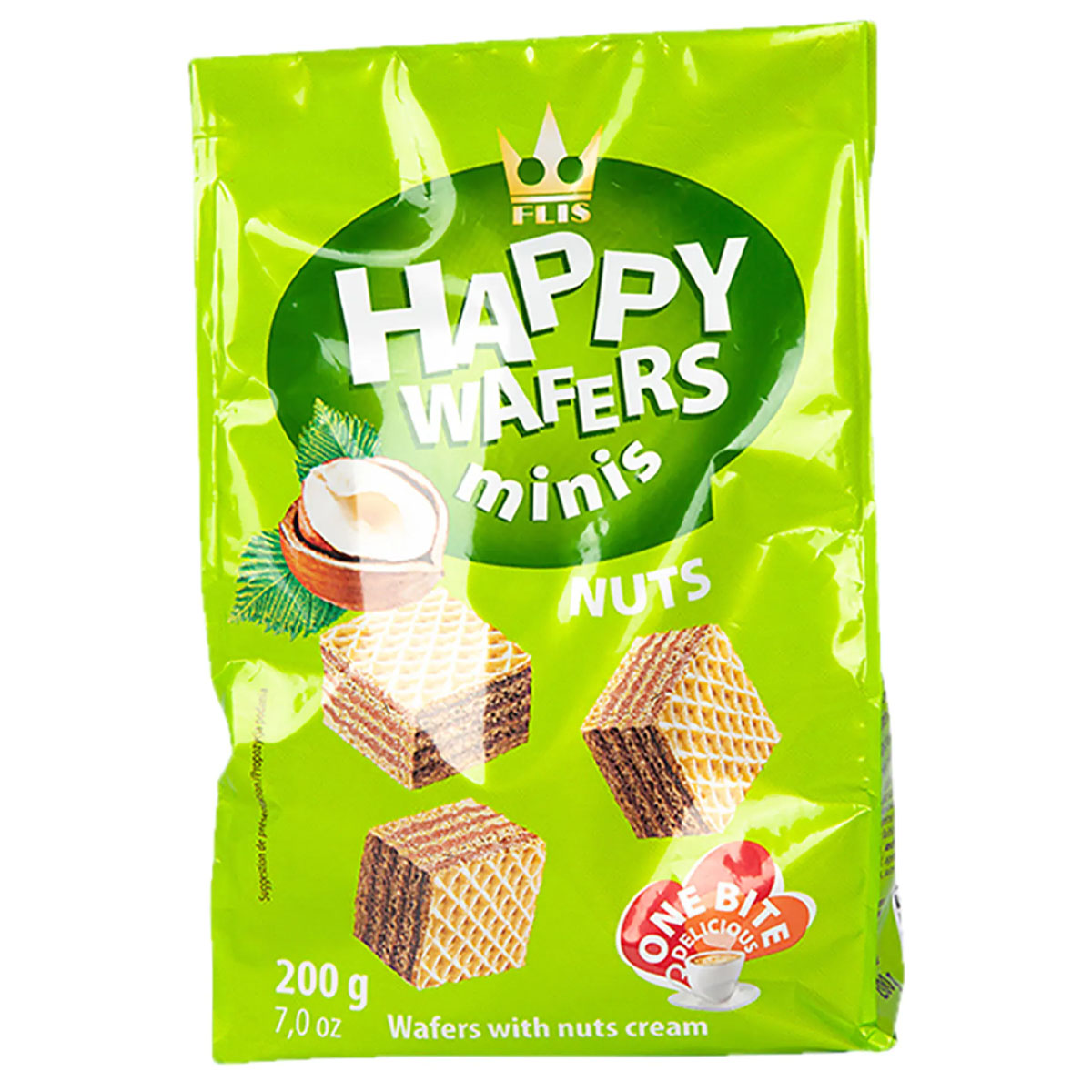 Flis - Happy Wafers Minis - 200g - Continental Food Store