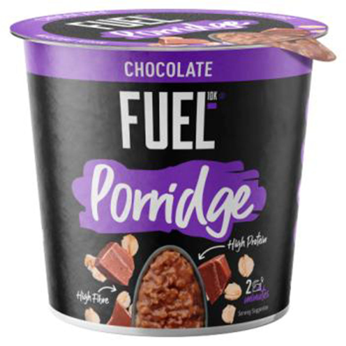 Fuel 10K - High Protein Porridge Chocolate - 70g - Continental Food Store Fuel 10K - High Protein Porridge Chocolate - 70g - Continental Food Store