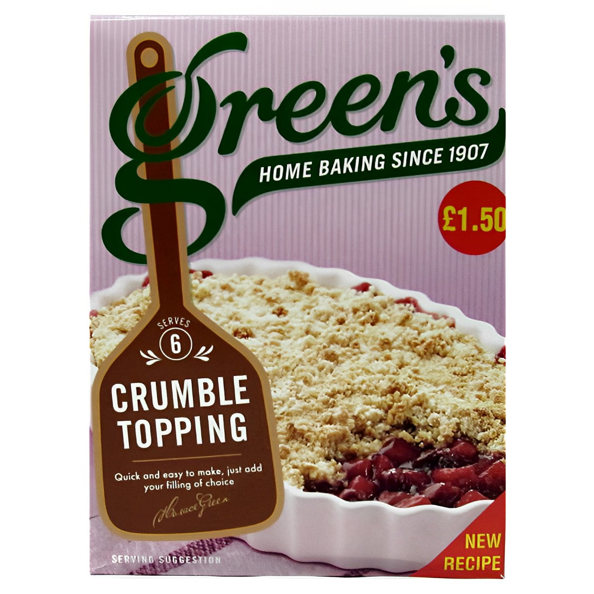 Green's - Crumble Topping Mix - 280g - Continental Food Store