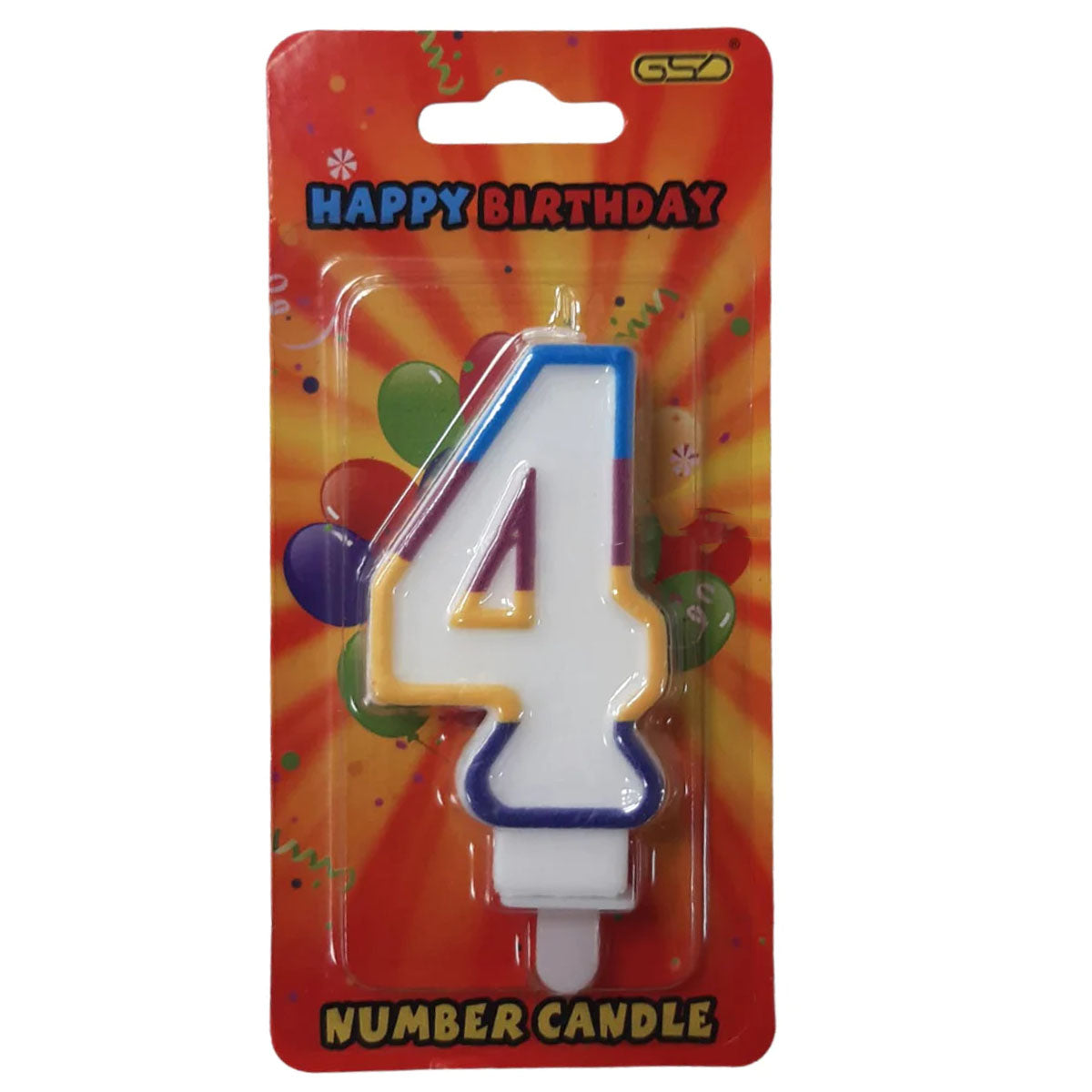 Gsd - Happy Birthday Candle - Continental Food Store Gsd - Happy Birthday Candle - Continental Food Store
