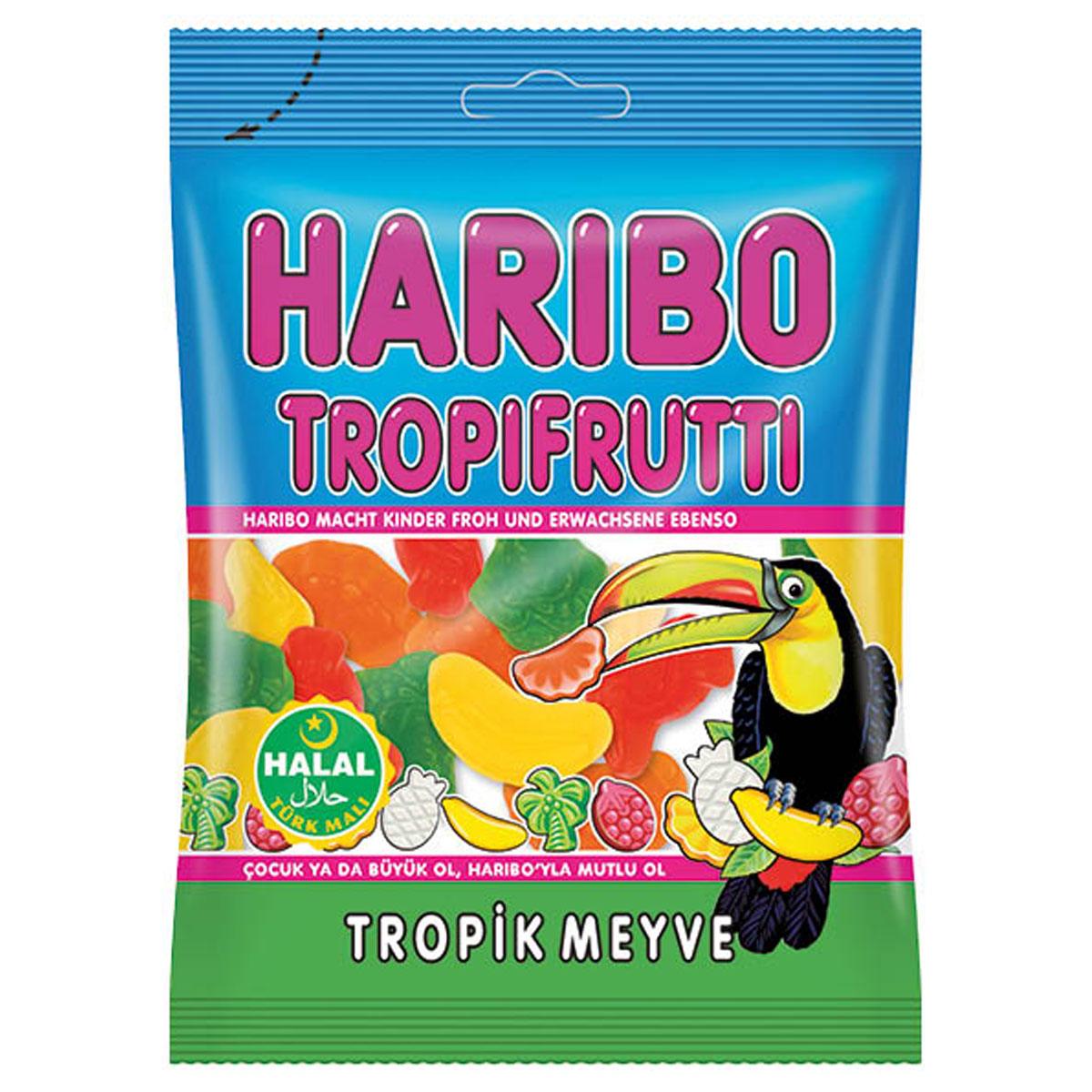 Haribo - Tropi Frutti Jelly - 100g - Continental Food Store Haribo - Tropi Frutti Jelly - 100g - Continental Food Store