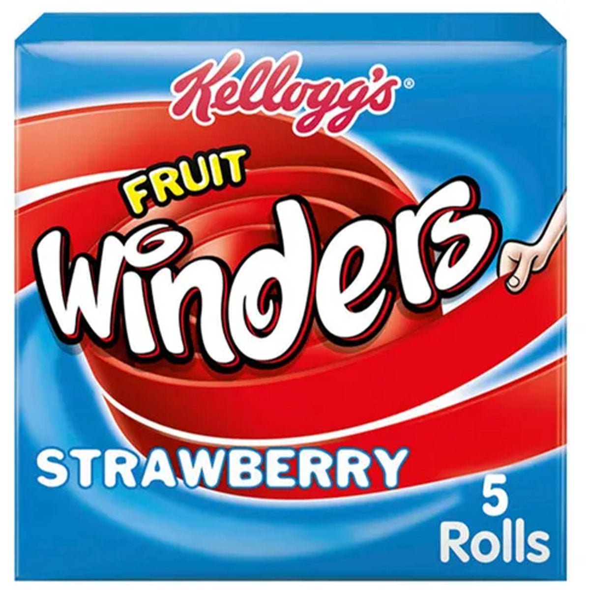 Kellogg's - Fruit Winders Strawberry Snack - 5 x 17g - Continental Food Store