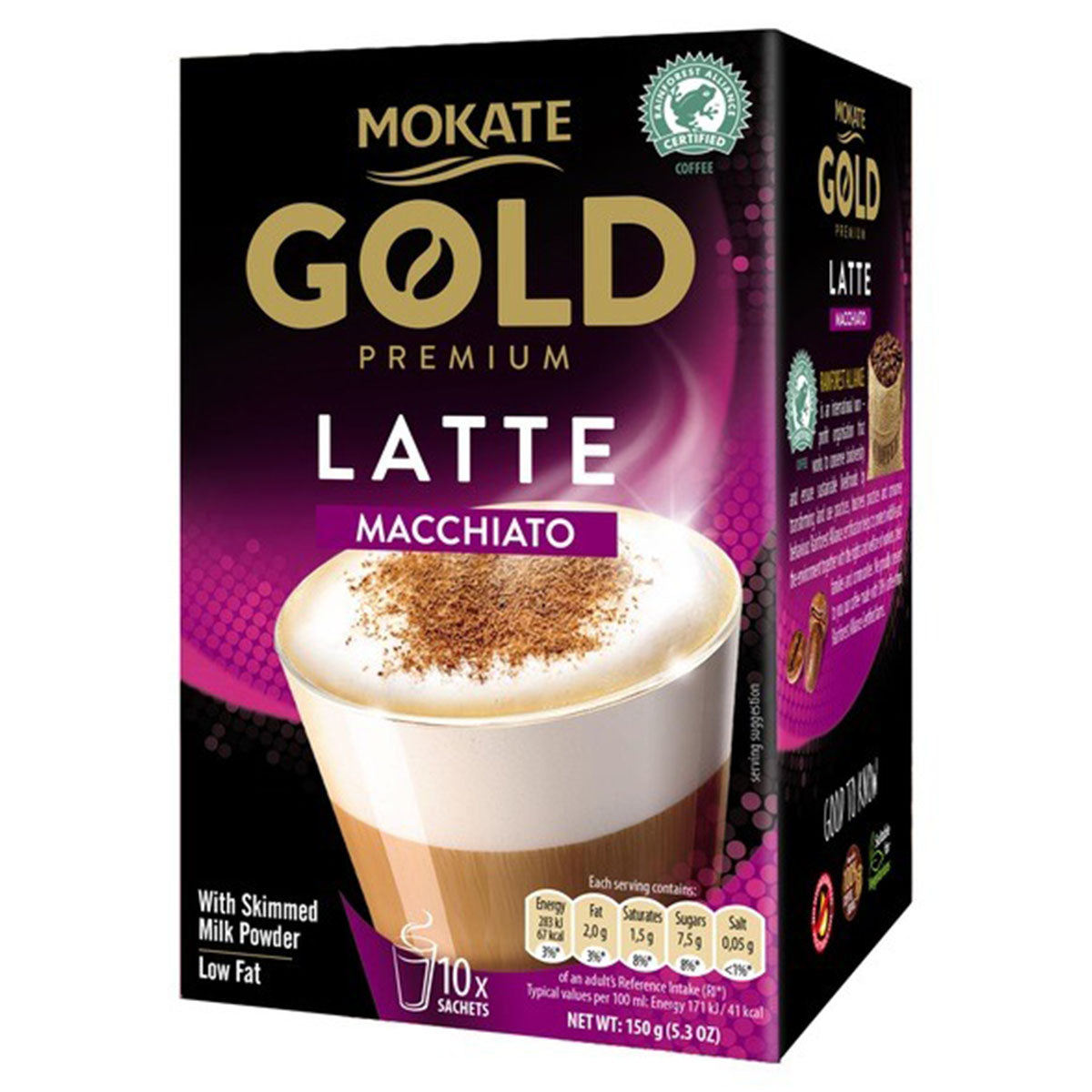 Mokate - Gold Premium Latte Machiato - 140g - Continental Food Store