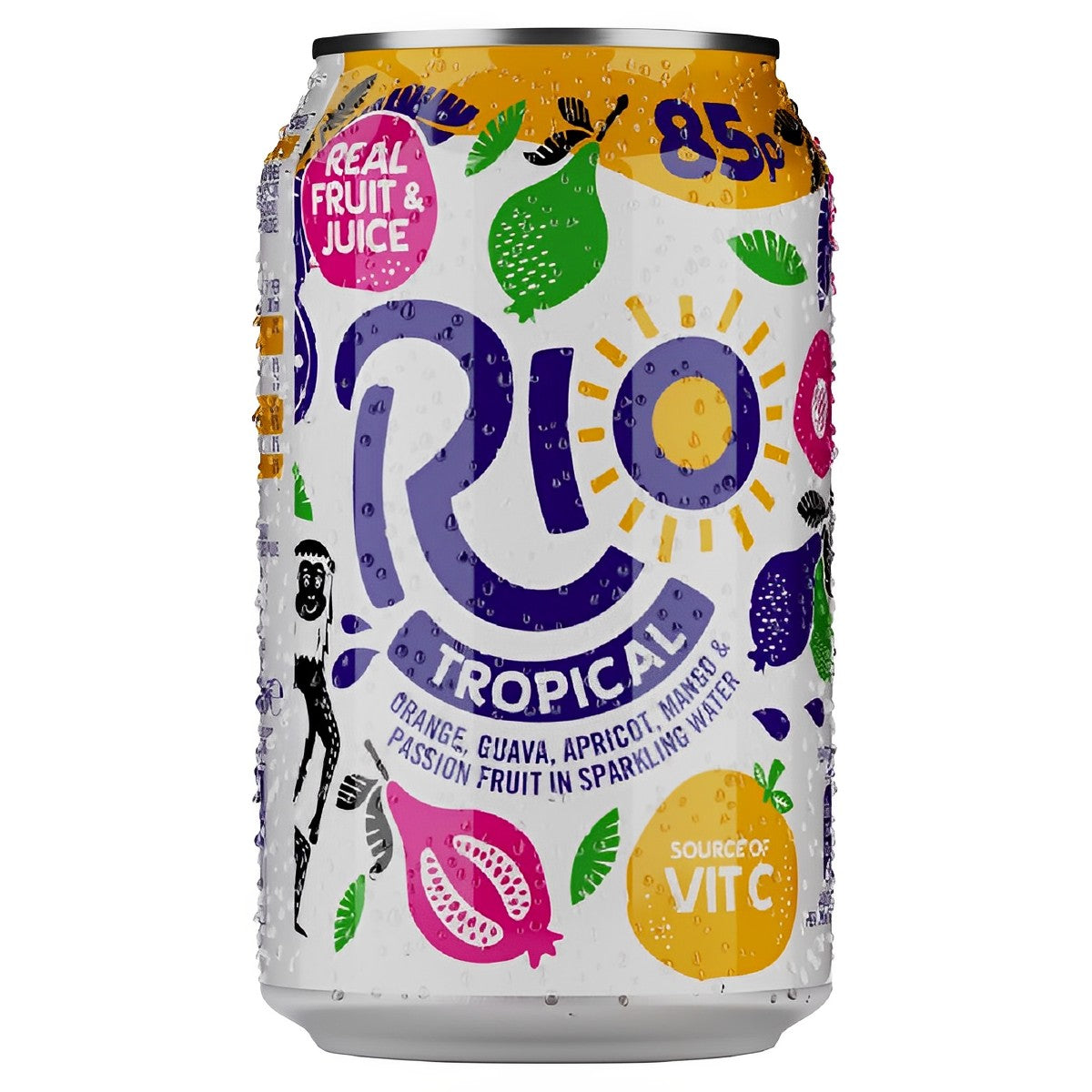 Rio - Tropical Flavored Carbonated Water - 330ml - Continental Food Store Rio - Tropical Flavored Carbonated Water - 330ml - Continental Food Store