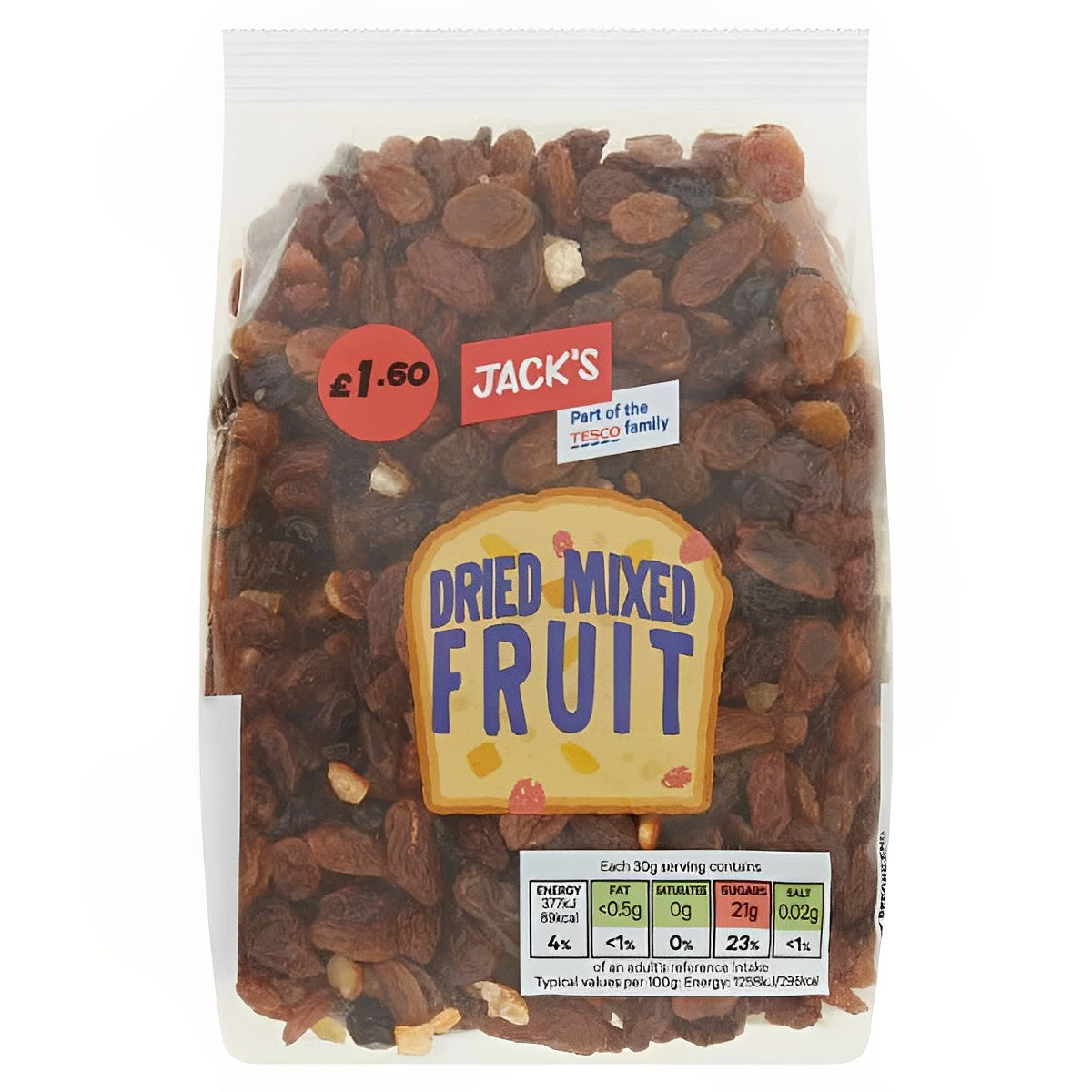 Jack's - Dried Mixed Fruit - 375g - Continental Food Store