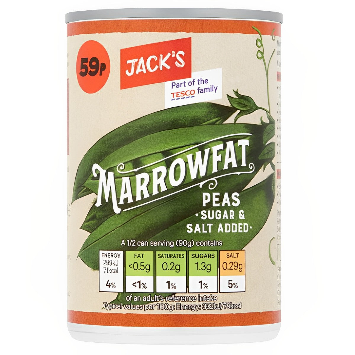 Jack's - Marrowfat Peas - 300g - Continental Food Store