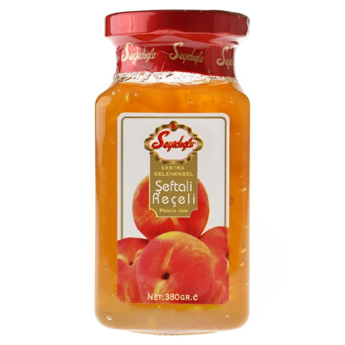 Seyidoglu - Peach Jam - 380g - Continental Food Store
