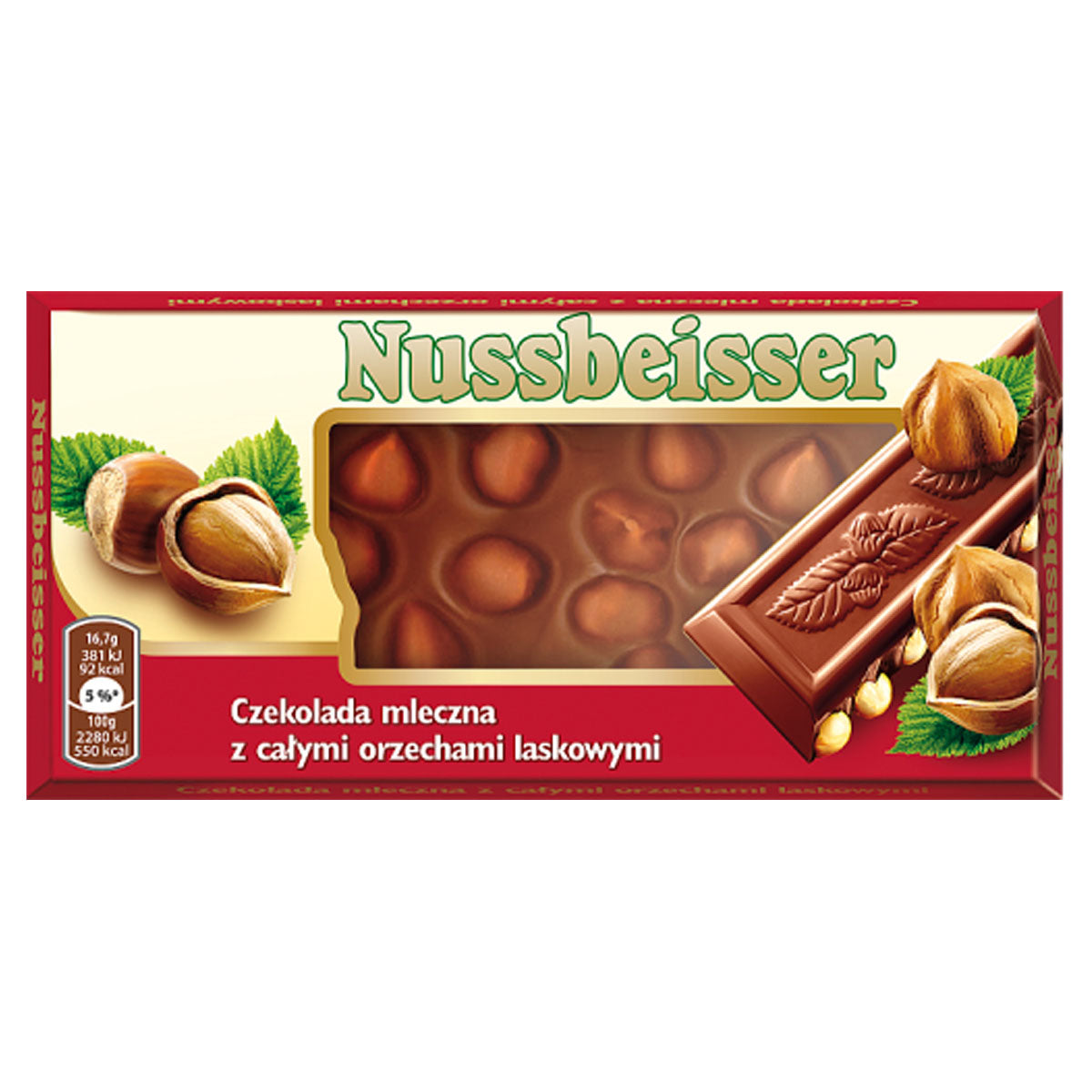 Nussbeisser - Milk Chocolate - 100g - Continental Food Store Nussbeisser - Milk Chocolate - 100g - Continental Food Store