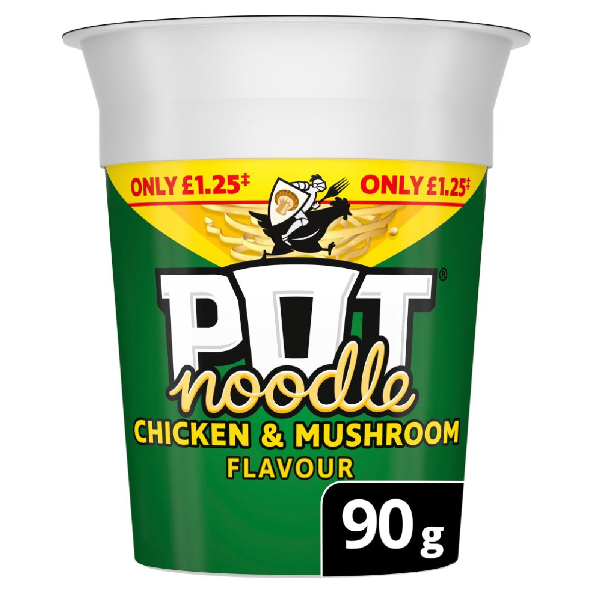 Pot noodle - Chicken & Mushroom Flavour - 90g - Continental Food Store