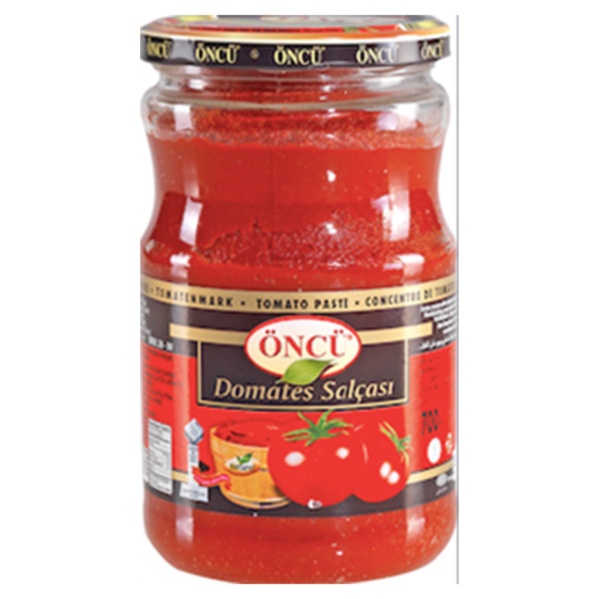Oncu - Tomato Paste Glass - 700g - Continental Food Store